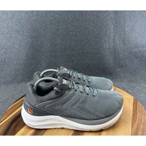 Topo Athletic Phantom 2 Shoes Mens 9.5 Grey Clay 5mm Track Road Racing Running